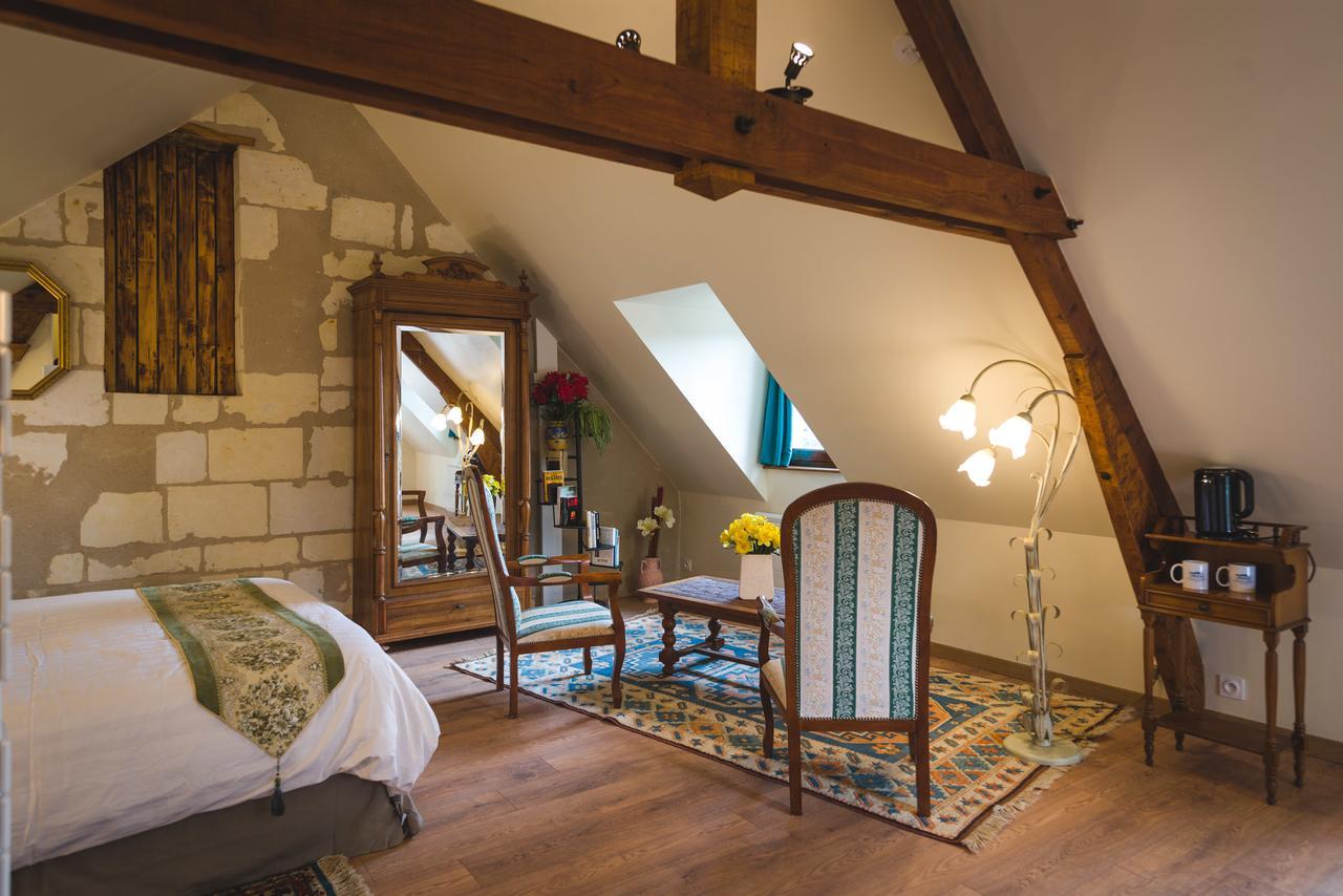 Bed and Breakfast Le Manoir De La Baldette Gennes-Val-de-Loire Екстер'єр фото